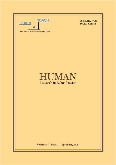 Human Research in Rehabilitation, Volume 16, Issue 2, September 2026 - cover